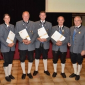 geehrten Musiker des Musikverein Rainbach