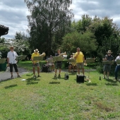 Rainbacher Böhmische spielt im Seniorenwohnheim