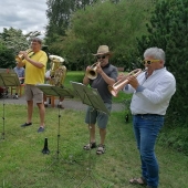 Rainbacher Böhmische spielt im Seniorenwohnheim